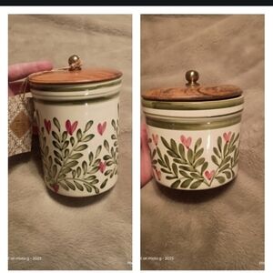 Viral Checkered Made In India Green Leaf Hearts Set of 2 Kitchen Decor